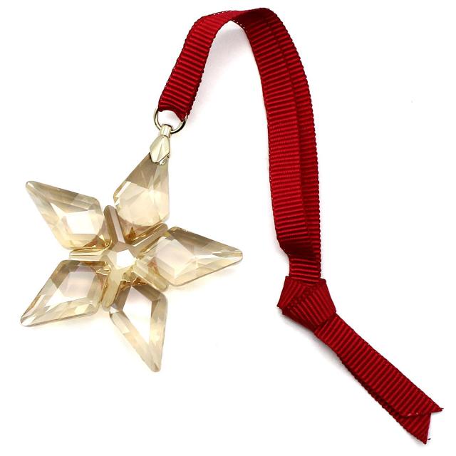 スワロフスキー swarovski オーナメント 星 スター 飾り クリスマス デコレーション Annual Edition Festive 5648747 Xmas 装飾 ゴールド_2