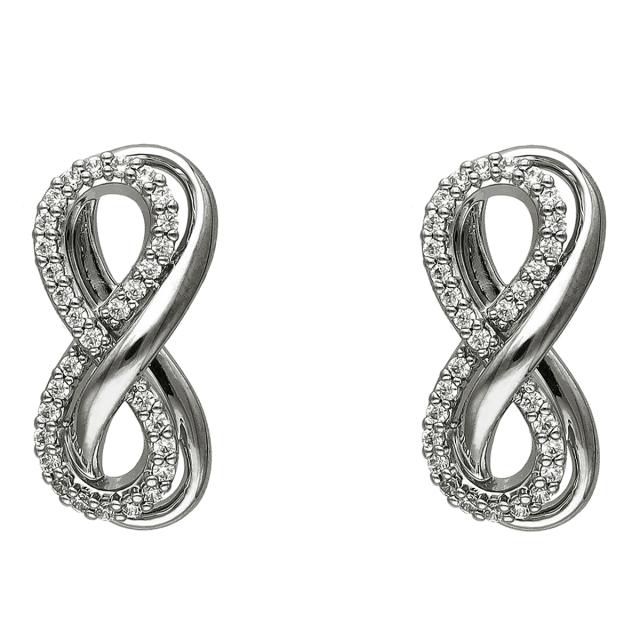 スワロフスキー swarovski アクセサリー ピアス スタッドピアス 5689648 HYPERBOLA レディース シルバー+クリア ピアス アクセサリー ブ