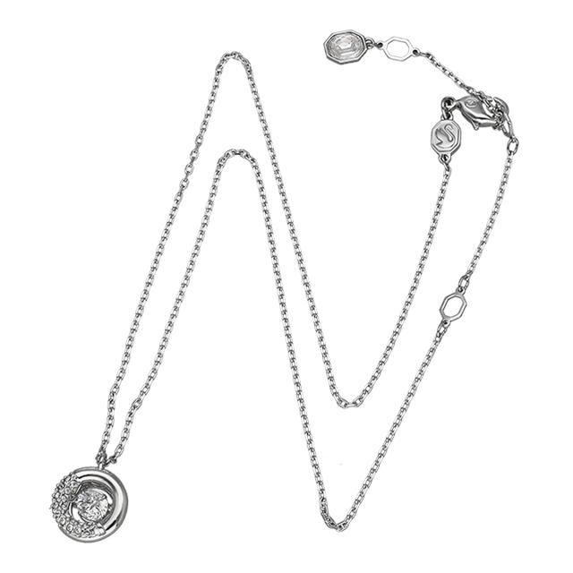 スワロフスキー swarovski ネックレス ペンダント アクセサリー 5733400 Dextera Round ラウンドカット レディース シルバー ネックレス_1