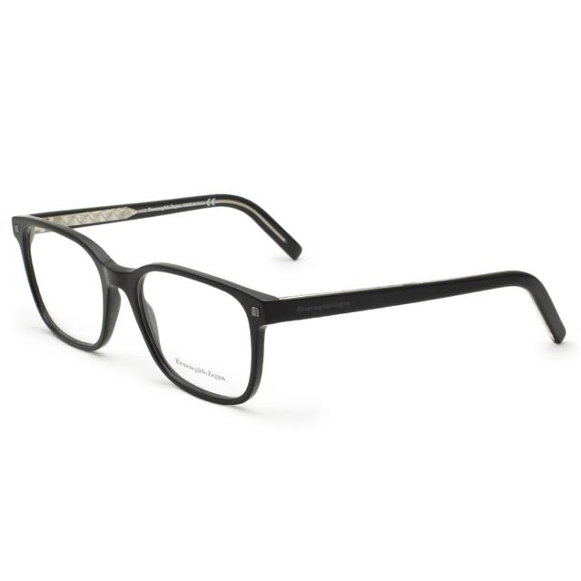 ゼニア ZEGNA メガネ フレーム 眼鏡 フレームのみ グローバルモデル EZ5203/V 001 56 オプティカルフレーム ウェリントン メガネフレーム