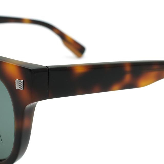 ゼニア ZEGNA サングラス アジアンフィット UVカット アイウェア ボストン EZ0101-F/S 52A 54 メンズ ハバナ+グリーン 紫外線対策 サング_3