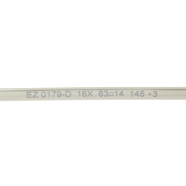 ゼニア ZEGNA サングラス アイウェア ノーズパッド UVカット EZ0179-D/S 16X 63 アビエーター型 メンズ レディース ユニセックス 紫外線_5