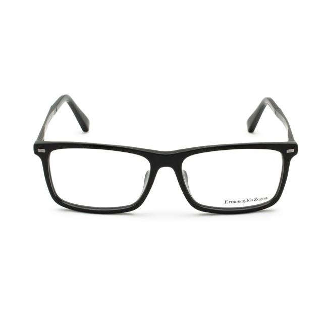 ゼニア ZEGNA エルメネジルド・ゼニア メガネ 眼鏡 フレームのみ EZ5074-F/V 001 56 アジアンフィット アイウェア スクエア メガネフレー_1