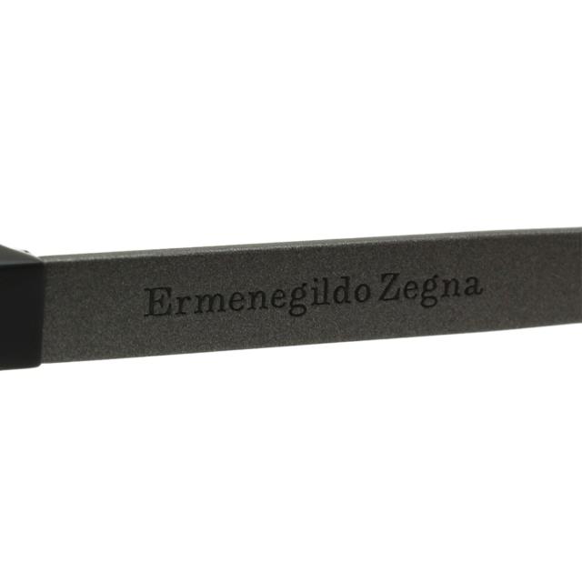 ゼニア ZEGNA エルメネジルド・ゼニア メガネ 眼鏡 フレームのみ EZ5074-F/V 001 56 アジアンフィット アイウェア スクエア メガネフレー_3