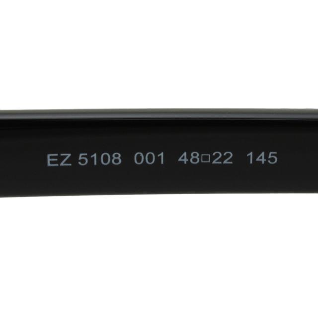 ゼニア ZEGNA エルメネジルド・ゼニア メガネ 眼鏡 フレームのみ EZ5108/V 001 48 眼鏡 メガネフレームのみ オーバル メガネフレーム ブ_4