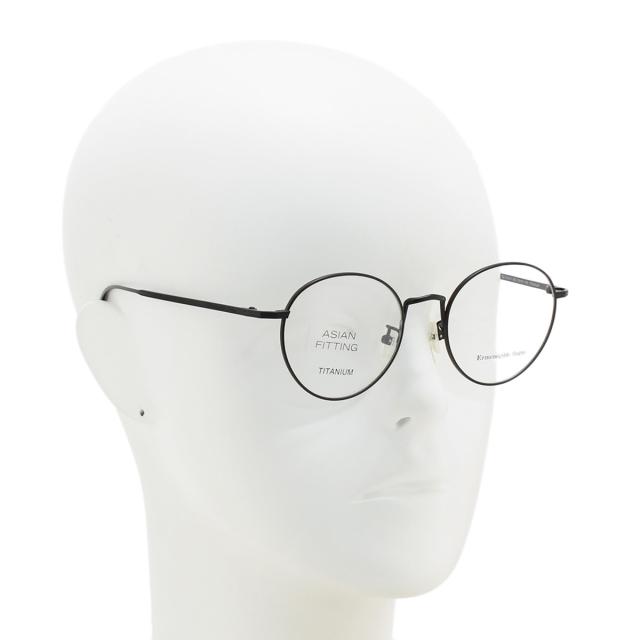 ゼニア ZEGNA エルメネジルド・ゼニア メガネ 眼鏡 フレームのみ EZ5113-D/V 002 50 アジアンフィット アイウェア ボストン メガネフレー_5