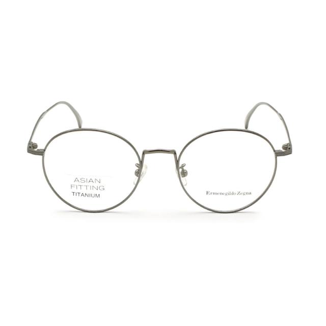 ゼニア ZEGNA エルメネジルド・ゼニア メガネ 眼鏡 フレームのみ EZ5113-D/V 014 50 アジアンフィット アイウェア ボストン メガネフレー_1