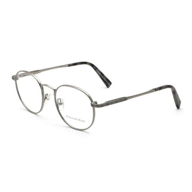 ゼニア ZEGNA エルメネジルド・ゼニア メガネ 眼鏡 フレームのみ EZ5116/V 008 50 眼鏡 メガネフレームのみ ラウンド メガネフレーム ブ