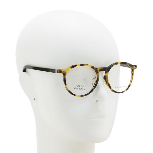ゼニア ZEGNA エルメネジルド・ゼニア メガネ 眼鏡 フレームのみ EZ5122-F/V 055 53 アジアンフィット アイウェア ボストン メガネフレー_5