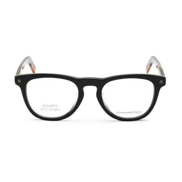 ゼニア ZEGNA エルメネジルド・ゼニア メガネ 眼鏡 フレームのみ EZ5137-F/V 001 51 アイウェア アジアンフィット ウェリントン メガネフ_1