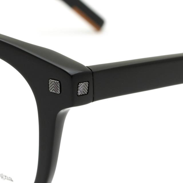 ゼニア ZEGNA エルメネジルド・ゼニア メガネ 眼鏡 フレームのみ EZ5137-F/V 001 51 アイウェア アジアンフィット ウェリントン メガネフ_3
