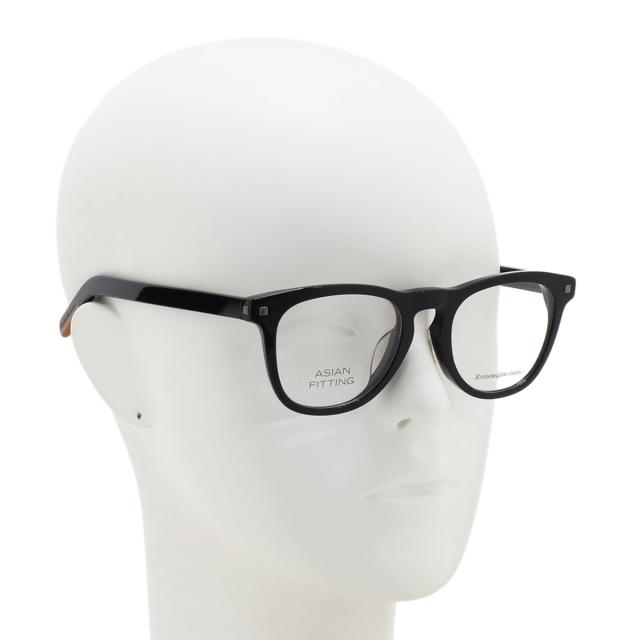 ゼニア ZEGNA エルメネジルド・ゼニア メガネ 眼鏡 フレームのみ EZ5137-F/V 001 51 アイウェア アジアンフィット ウェリントン メガネフ_6