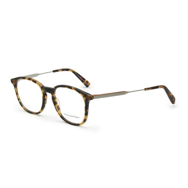 ゼニア ZEGNA エルメネジルド・ゼニア メガネ 眼鏡 フレームのみ EZ5140/V 056 50 アイウェア ウェリントン メガネフレーム ブランド 眼