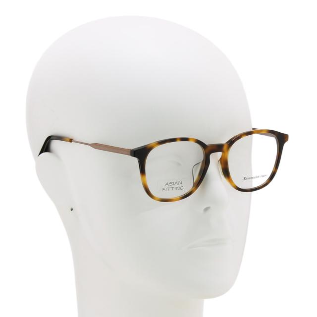 ゼニア ZEGNA エルメネジルド・ゼニア メガネ 眼鏡 フレームのみ EZ5140-F/V 052 51 アイウェア アジアンフィット ウェリントン メガネフ_6