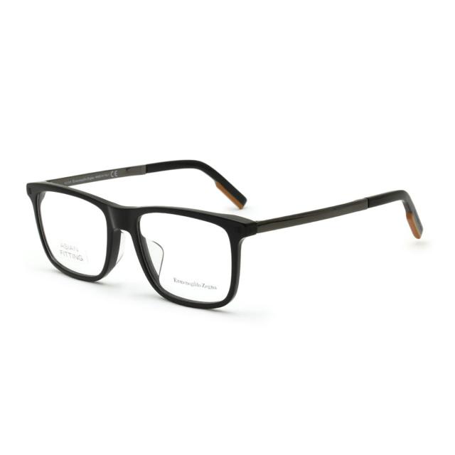 ゼニア ZEGNA エルメネジルド・ゼニア メガネ 眼鏡 フレームのみ EZ5142-F/V 001 55 アイウェア アジアンフィット スクエア メガネフレー