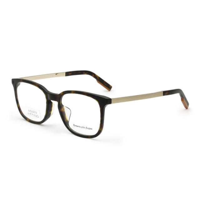 ゼニア ZEGNA エルメネジルド・ゼニア メガネ 眼鏡 フレームのみ EZ5143-F/V 052 53 アイウェア アジアンフィット ウェリントン メガネフ