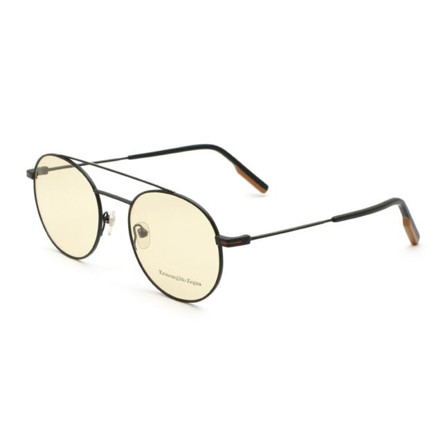 ゼニア ZEGNA エルメネジルド・ゼニア メガネ 眼鏡 フレームのみ EZ5162/V 002 53 アイウェア アジアンフィット ラウンド メガネフレーム