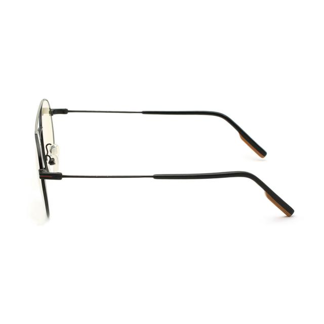 ゼニア ZEGNA エルメネジルド・ゼニア メガネ 眼鏡 フレームのみ EZ5162/V 002 53 アイウェア アジアンフィット ラウンド メガネフレーム_2