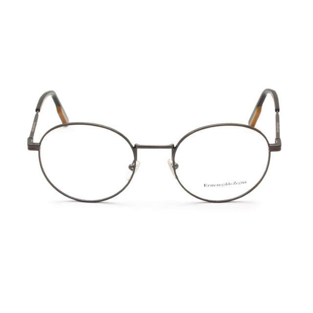 ゼニア ZEGNA エルメネジルド・ゼニア メガネ 眼鏡 フレームのみ EZ5167/V 008 52 アイウェア ラウンド メガネフレーム ブランド 眼鏡 フ_1