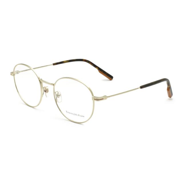 ゼニア ZEGNA エルメネジルド・ゼニア メガネ 眼鏡 フレームのみ EZ5167/V 032 52 アイウェア ラウンド メガネフレーム ブランド 眼鏡 フ