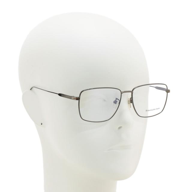 ゼニア ZEGNA エルメネジルド・ゼニア メガネ 眼鏡 フレームのみ EZ5223-D/V 014 56 LEGGERISSIMO ウェリントン ユニセックス ガンメタル_5