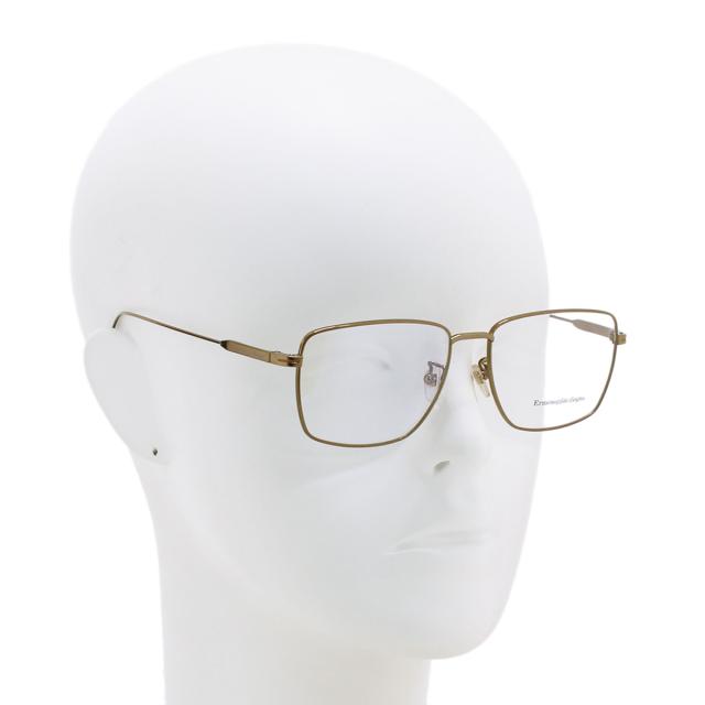 ゼニア ZEGNA エルメネジルド・ゼニア メガネ 眼鏡 フレームのみ EZ5223-D/V 028 56 LEGGERISSIMO ウェリントン ユニセックス ブロンズ_5