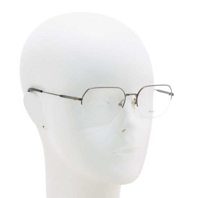 ゼニア ZEGNA エルメネジルド・ゼニア メガネ 眼鏡 フレームのみ EZ5226/V 009 55 アイウェア ヘキサゴン 多角形 六角形 ユニセックス メ_5