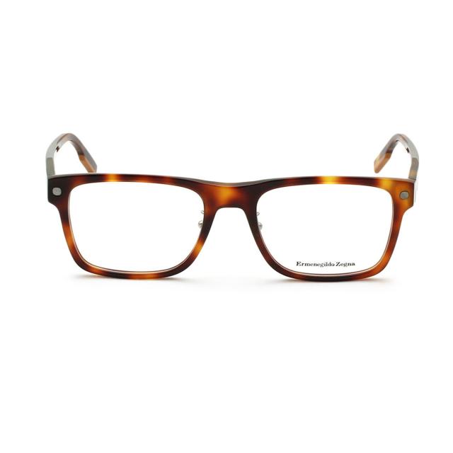 ゼニア ZEGNA エルメネジルド・ゼニア メガネ 眼鏡 フレームのみ EZ5240-H/V 052 56 アイウェア ウェリントン ユニセックス ハバナ メガ_1