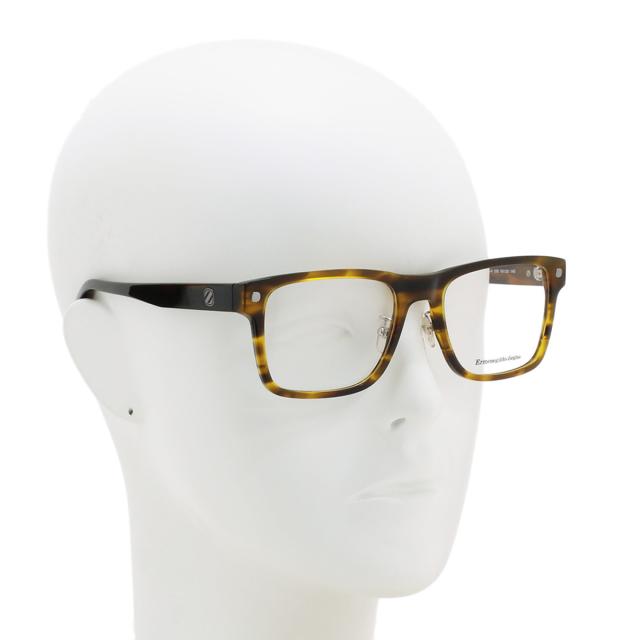 ゼニア ZEGNA エルメネジルド・ゼニア メガネ 眼鏡 フレームのみ EZ5240-H/V 055 56 アイウェア ウェリントン ユニセックス メガネフレー_5