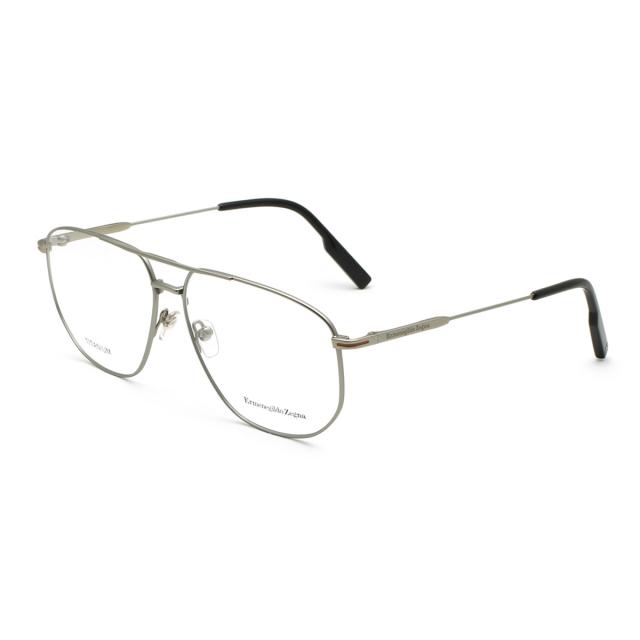 ゼニア ZEGNA エルメネジルド・ゼニア メガネ 眼鏡 フレームのみ EZ5242/V 007 60 アイウェア ティアドロップ ユニセックス メガネフレー