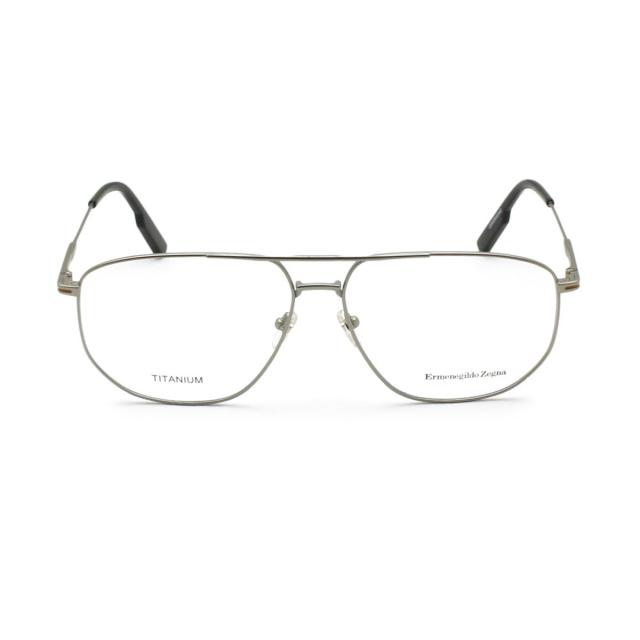 ゼニア ZEGNA エルメネジルド・ゼニア メガネ 眼鏡 フレームのみ EZ5242/V 007 60 アイウェア ティアドロップ ユニセックス メガネフレー_1