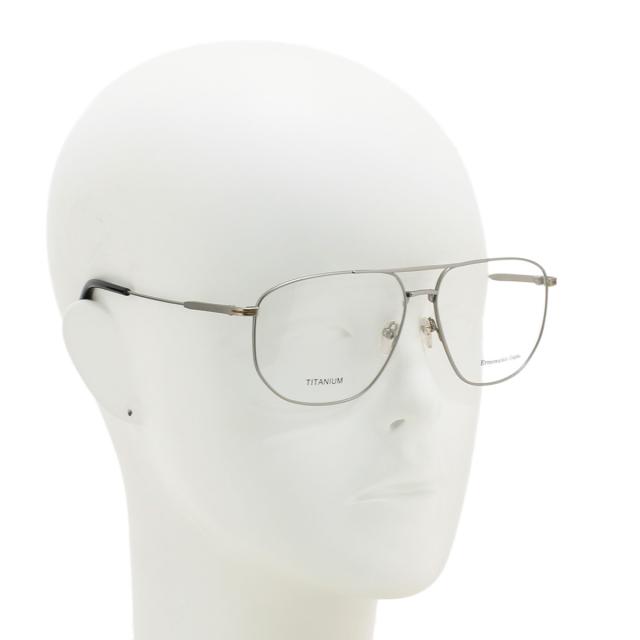 ゼニア ZEGNA エルメネジルド・ゼニア メガネ 眼鏡 フレームのみ EZ5242/V 007 60 アイウェア ティアドロップ ユニセックス メガネフレー_6