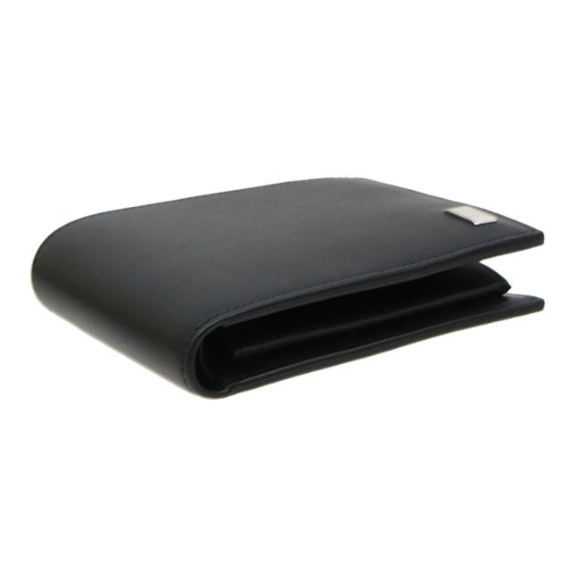 ダンヒル dunhill 財布 二つ折り財布 折りたたみ財布 19F2F32AT001R Sidecar メンズ Black/Silver ブラック シルバー 財布 使いやすい ブ_2