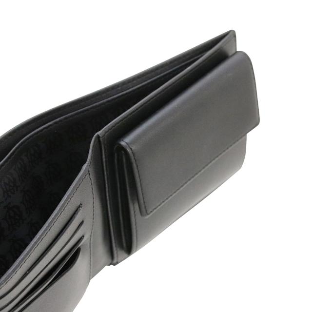 ダンヒル dunhill 財布 二つ折り財布 折りたたみ財布 19F2F32AT001R Sidecar メンズ Black/Silver ブラック シルバー 財布 使いやすい ブ_4