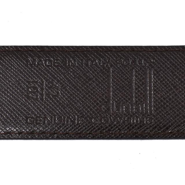 ダンヒル dunhill メンズ ベルト ビジネス カジュアル HPN160A42 本革 リバーシブル ブラック/ダークブラウン 新品 紳士ベルト ブランド 本革 レザー 人気 プレゼント メンズベルト 本革 ベルト ブランド 人気 スーツ ビジネス 革_3