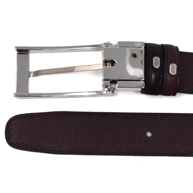 ダンヒル dunhill メンズ ベルト ビジネス カジュアル HPP265A42 本革 リバーシブル ブラック/ワイン 新品 紳士ベルト ブランド 本革 レザー 人気 プレゼント メンズベルト 本革 ベルト ブランド 人気 スーツ ビジネス 革_2