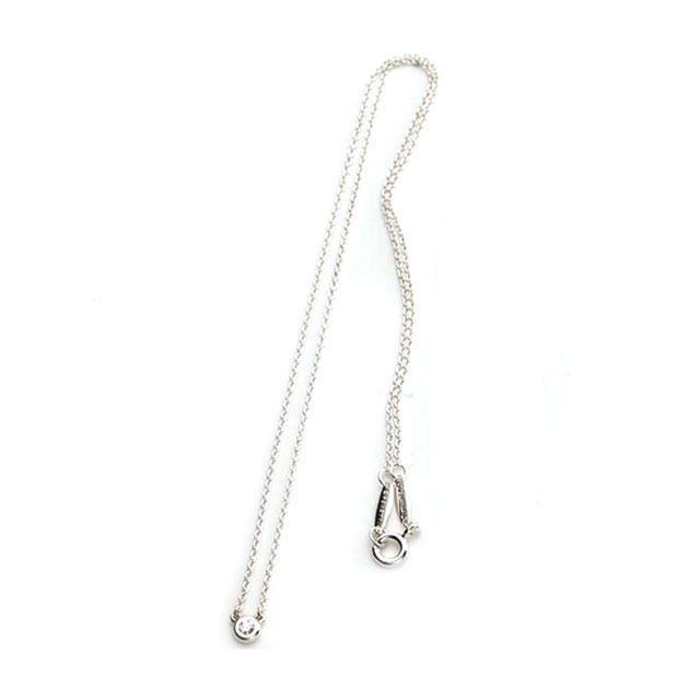 ティファニー ネックレス アクセサリー 新作 TIFFANY＆Co. ブランド レディースバイ ザ ヤード ダイヤモンド 0.05ct SALE