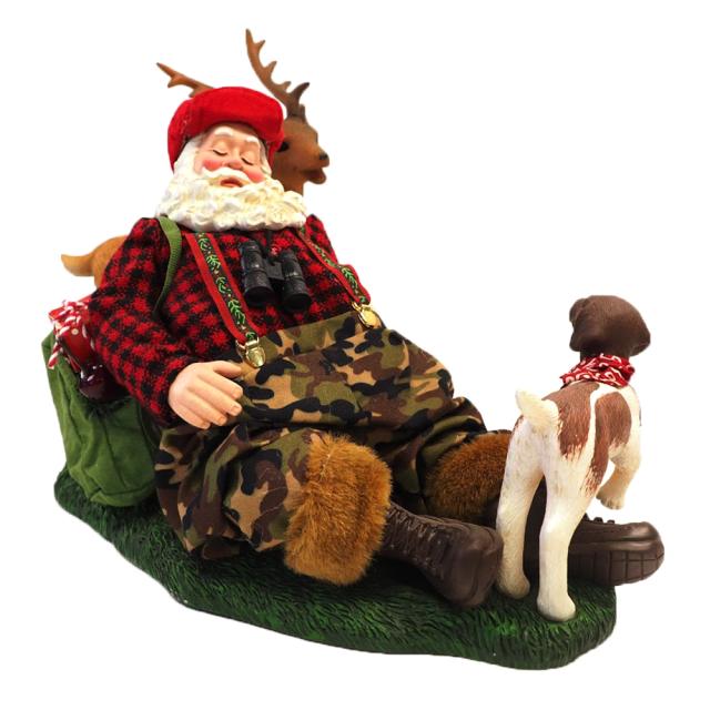 デパートメント56 Department56 PossibleDreams Puppy On Point サンタクロース クリスマス フィギュア 置物 人形 6008473置物 インテリ_1