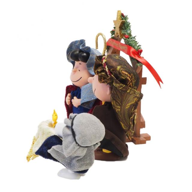 デパートメント56 Department56 PossibleDreams ピーナッツ クリスマス ページェント フィギュア 置物 人形 6010198 スヌーピー置物 イン_4