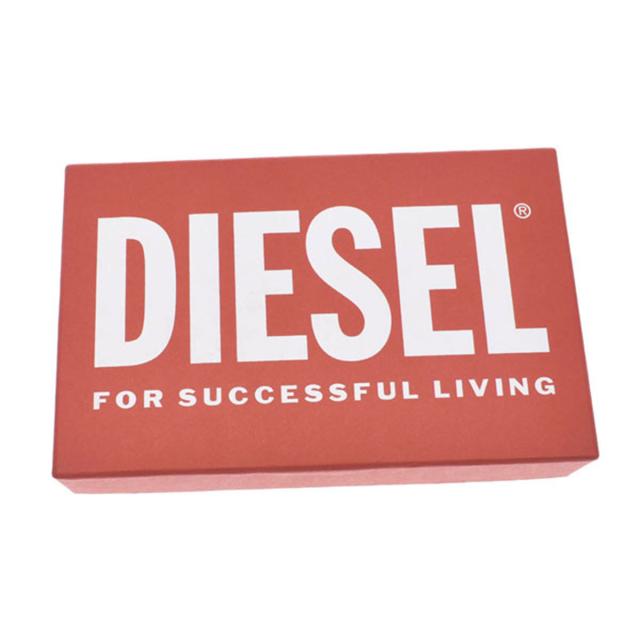 ディーゼル DIESEL 財布 長財布 ラウンドファスナー長財布 小銭入れ付きX09015 P0685 T2184 GARNET メンズ ブラウン二つ折り長財布 本革_5