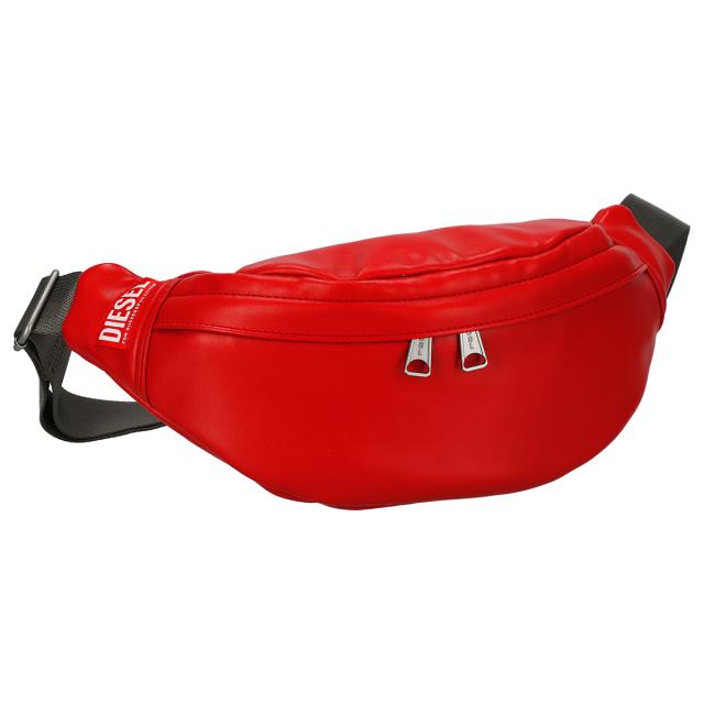 ディーゼル DIESEL バッグ メッセンジャー ボディバッグ ワンショルダー X09375 P5184 T4042 メンズ レッド系 ブランド ボディバッグ ワ