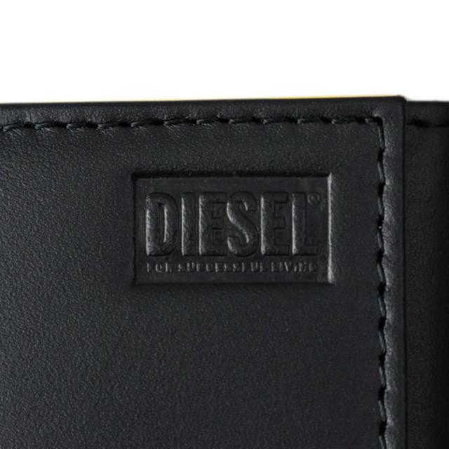 ディーゼル DIESEL キーケース 6連キーフック キーリング付き X09668 PR227 H3350 KEY HOLDER 6 WALLET バイカラー メンズ ブラック キー_5