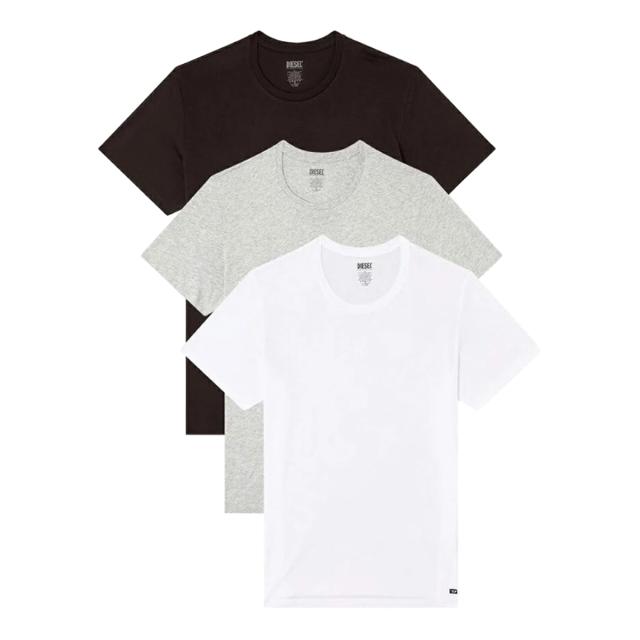 ディーゼル DIESEL Tシャツ クルーネック 3枚セット 無地 コットン ロゴ ワンポイント インナー 肌着 A178280LIAD E6679 メンズ ブランド 9,086円