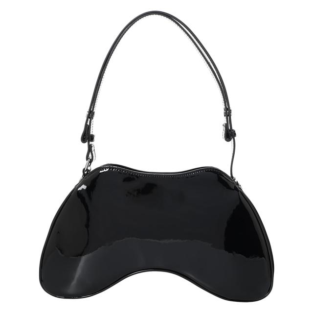 ディーゼル DIESEL バッグ ショルダーバッグ 肩掛けバッグ X09100 P6255 T8013 レディース ブラック ショルダーバッグ 肩掛けバッグ ブラ_1