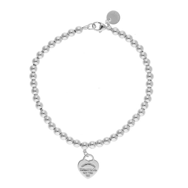 ティファニー TIFFANY&CO. リターン トゥ ティファニー ブルー ハート タグ ビーズ ブレスレット 63686077 60136708 60136706 60136707
