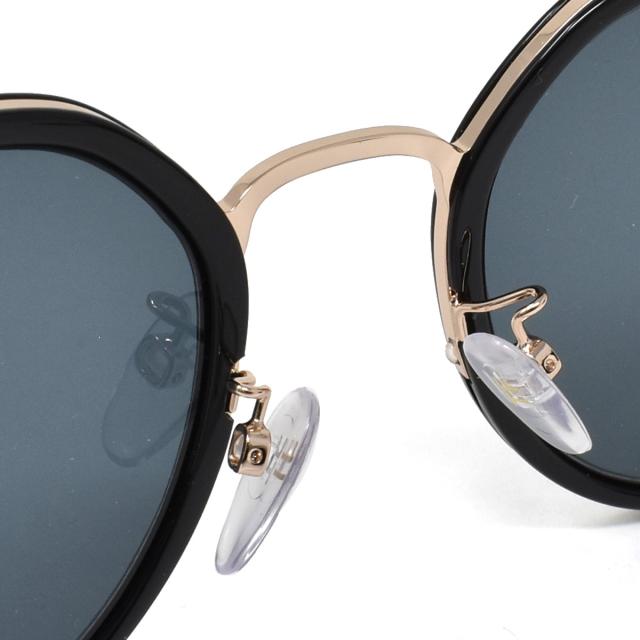トムフォード TOM FORD サングラス アジアンフィット FT0897 K 01A 55 メンズ レディース ブラック+ピンクゴールド+ブルーグラデサングラ_4