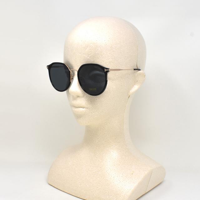 トムフォード TOM FORD サングラス アジアンフィット FT0897 K 01A 55 メンズ レディース ブラック+ピンクゴールド+ブルーグラデサングラ_5