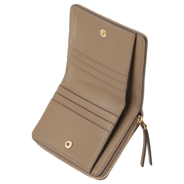 トリーバーチ TORY BURCH 二つ折り財布 折りたたみ 90344 250 bwtb00209l Kira Chevron Bi-Fold Wallet SANDPIPER ベージュブラウン系ミ_2