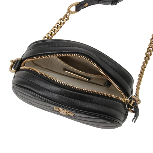 トリーバーチ TORY BURCH 斜め掛けバッグ ショルダーバッグ 90450 001 Kira Chevron Small Camera Bag BLACK ブラック斜め掛けショルダー_2