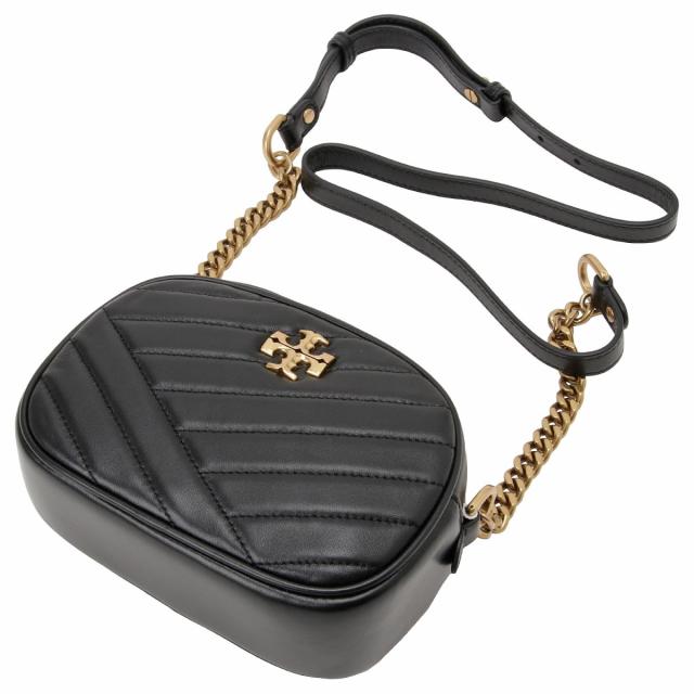 トリーバーチ TORY BURCH 斜め掛けバッグ ショルダーバッグ 90450 001 Kira Chevron Small Camera Bag BLACK ブラック斜め掛けショルダー_3